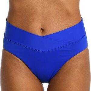 La Blanca V-Waist Royal Blue Bikini Bottom
